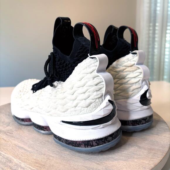 Nike LeBron 15 XV Ashes Black White Basketball Shoes AQ2363-100 Men’s Size 10 main image 4